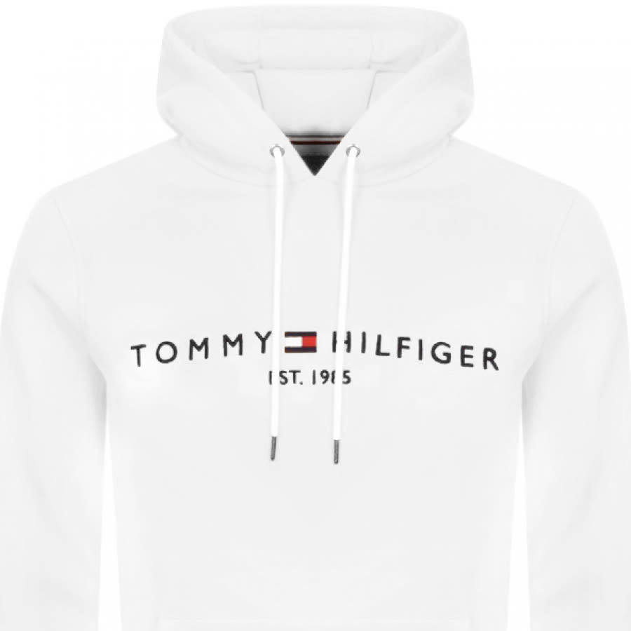 Alternative Image for ProductTommy Hilfiger Logo Hoodie White2
